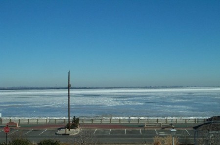Union Beach-Frozen Bay in Winter 2003