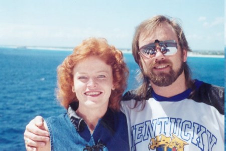 Tammy and I in Mexico on a cruise