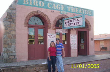 honeymoon in Tombstone, Arizona