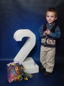 I cannot believe that he is 2 already!