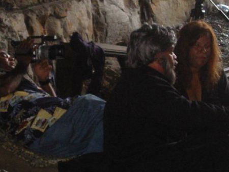 This is me filming in a recent movie, which I played a Homeless!