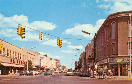 Downtown Monroe abt. 1969