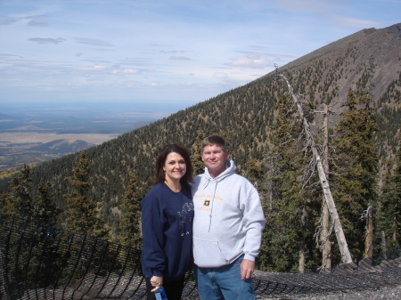 me and my honey in Flagstaff