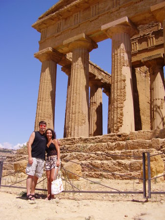In Valley of the Temples Agrigento, Sicily