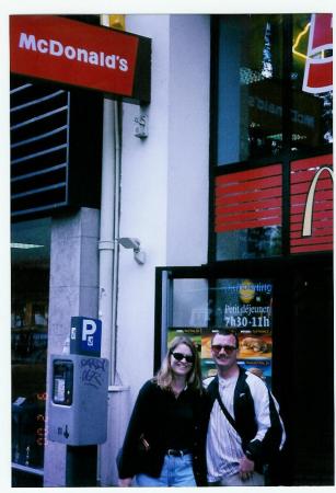 Gotta love McD's Paris!--Karl & Brenda 2000