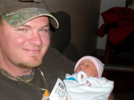 son jason with granddaughter reese
