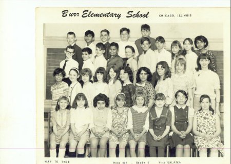 Burr School - Grade 6 - April 1968