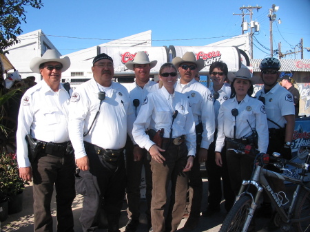 working off duty at the rodeo