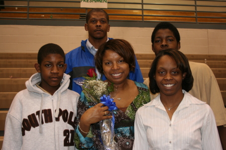 Chris, Jr's Senior Basketball Night '06