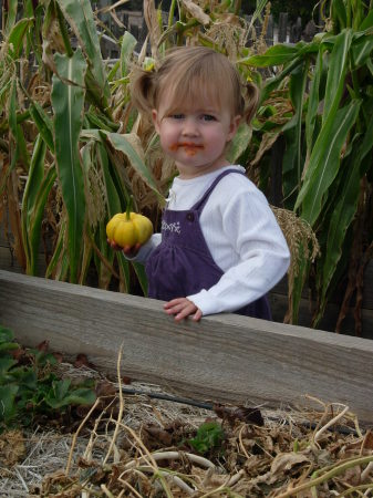 Marina at the Pumpkin Patch