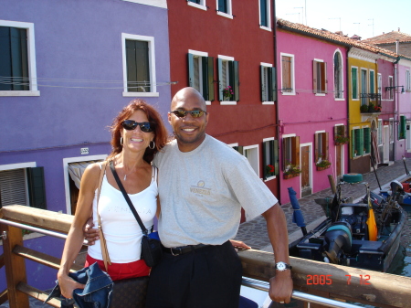 Lisa and I in Italy