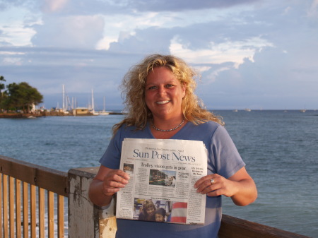 Maui trip, Sun Post Newspaper