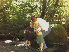 Me and my guys at the Waterfalls!