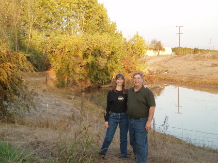 Jim & I at the ranch 2006