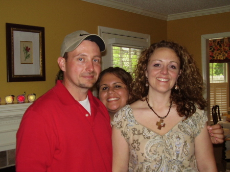 Me, J.P. and Chelsea, my daughter.