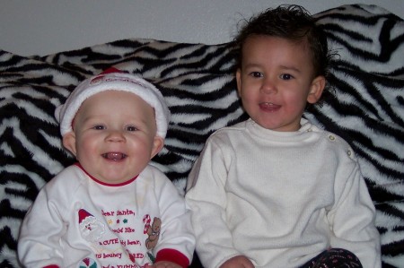 Ivy & Brody at Christmas!