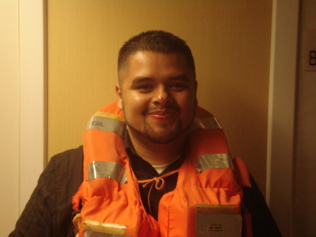 Life Jacket:  Boarding Cruise Ship