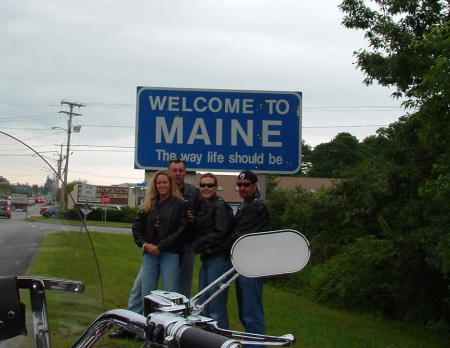 Maine!  The reason behind the trip.