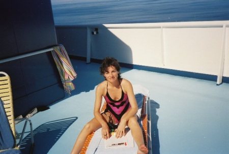 Relaxing on a Carribean Cruise