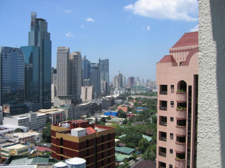 downtown Manila ,The Philippene