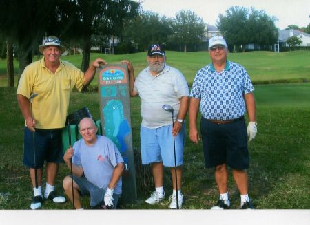 darald and golf friends