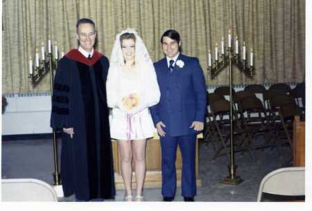My wedding to Vince Longo (THS Class of 67)