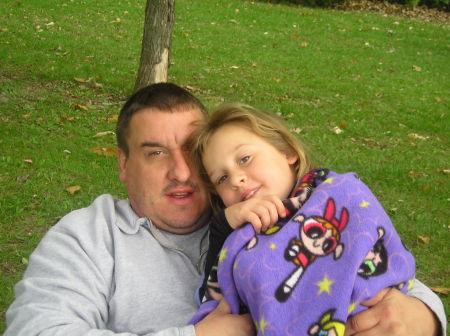 My husband and daughter Megan