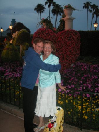 Harlan & Mona at WDW 33 years later...