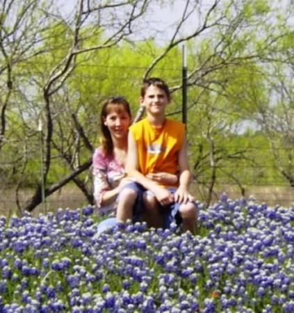 Justin & me in the bluebonnets