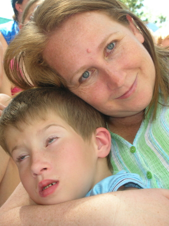 son and i at the zoo 5/2006