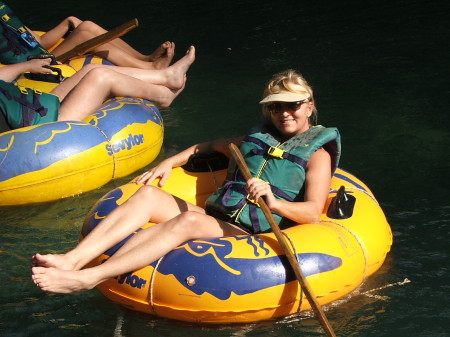 Tubing in Jamaica, 2006