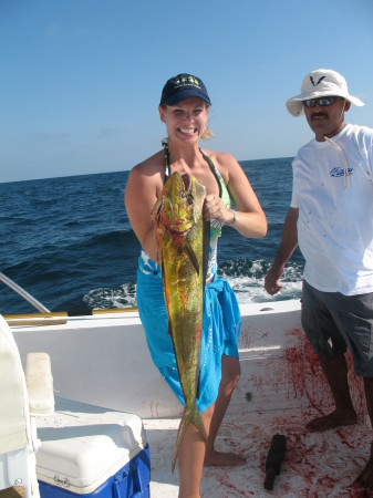 Deep sea fishing in Mexico 2007