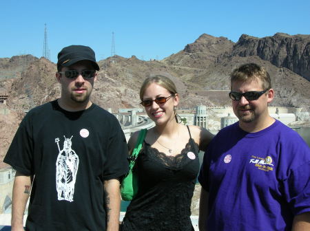 My nephew, niece and me Hoover Dam 2005