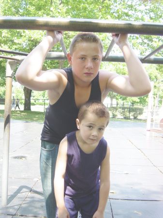 MY SONS IN JULY, '07