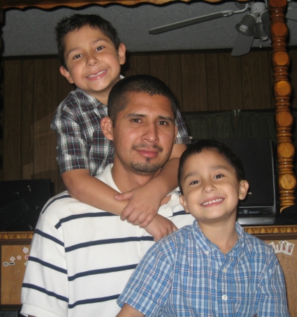 MY HUSBAND AND BOYS