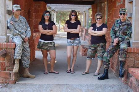 Bad ass military family