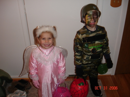 Emily and Brandon Halloween 2006