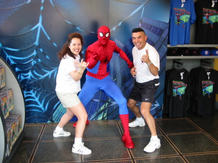 Tony, Me, and Spidey !!