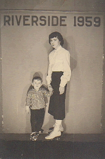 Steve with his Mom in 1959