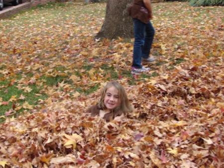 Kalin in leaves