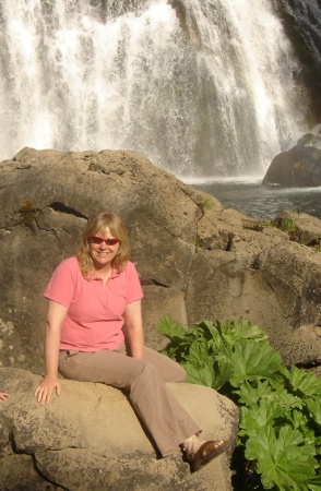 Michele at McCloud Falls