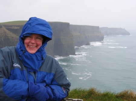 Me at the Cliffs of Moor, Ireland 4/2003