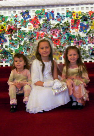 Maxine's 1st communion