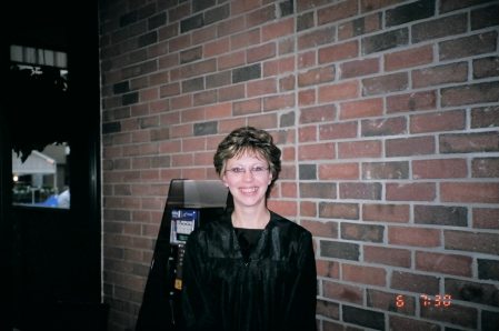 Me at my Graduation (it took 24 years) I am a legal secretary