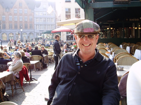 Cafe at Brugge town square