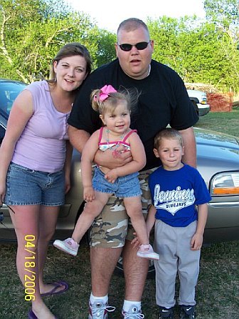Stacy, Justin, Kaitlyn & Logan 2006