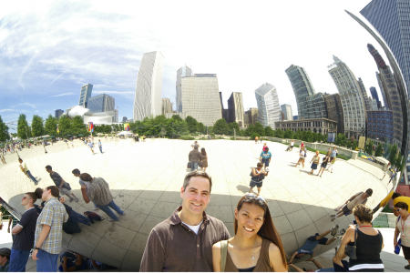 At the BEAN! in Chi Town