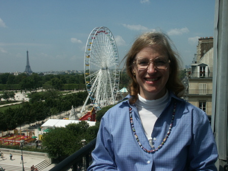 Wife Linda in Paris 2003