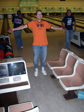 Bowling Fun with peg pants (I'm bringing them back!)