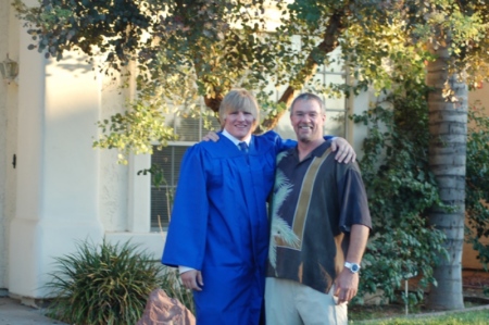 My son Sean, with honors on graduation night May 31,2006